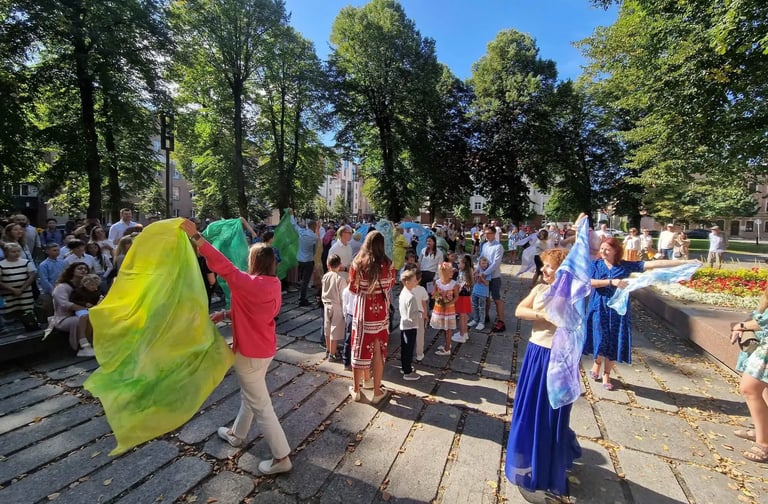 Klaipėdos Valdorfo mokykla. Rugsėjo 1-oji