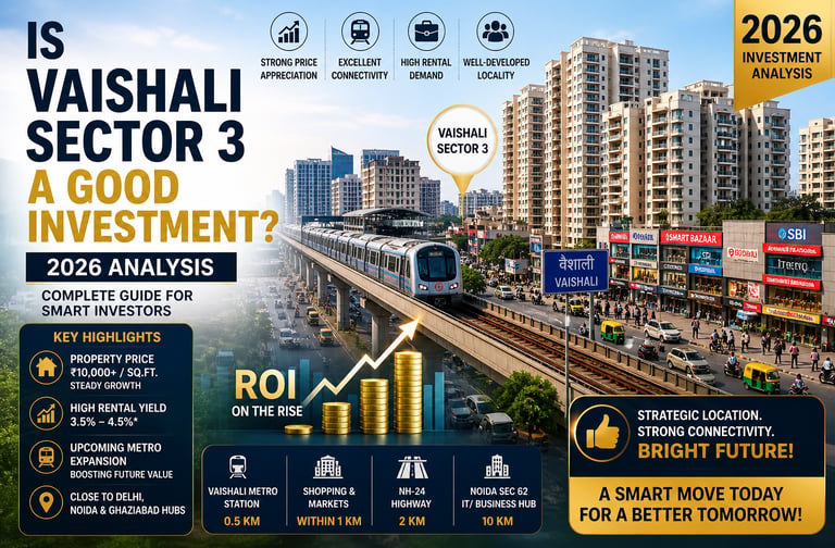 Is Vaishali Sector 3 a Good Investment