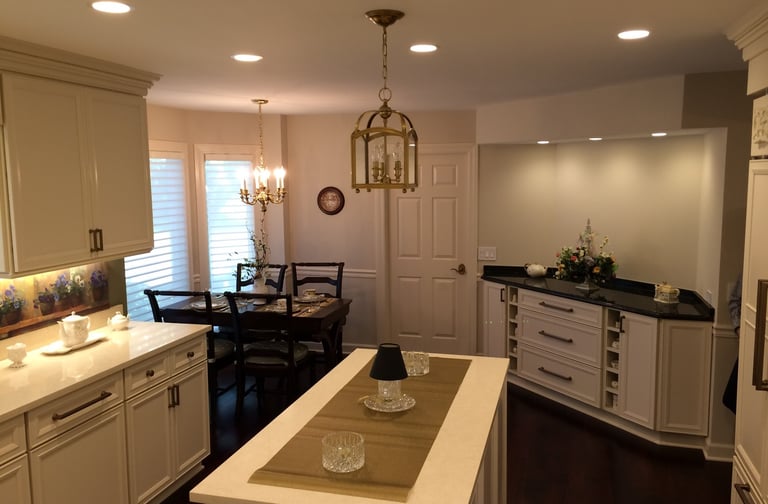 Complete home renovation in Mount Prospect IL with updated interior and modern finishes