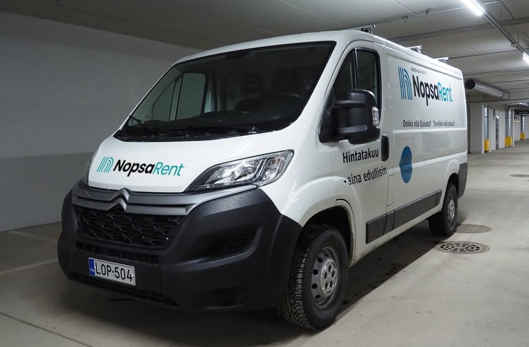Citroen Jumper pakettiauto 24h - Oulun edullisin hintatakuulla