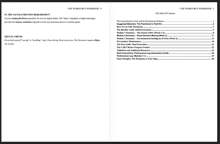 CAR-WW-V1.0 Logic Grid. 30-Day Kinetic Extraction Drills for High-Context Executive Function