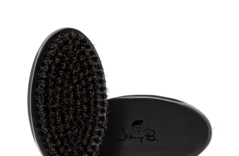 JOHNNY B. Professional Oval Beard Grooming Brush