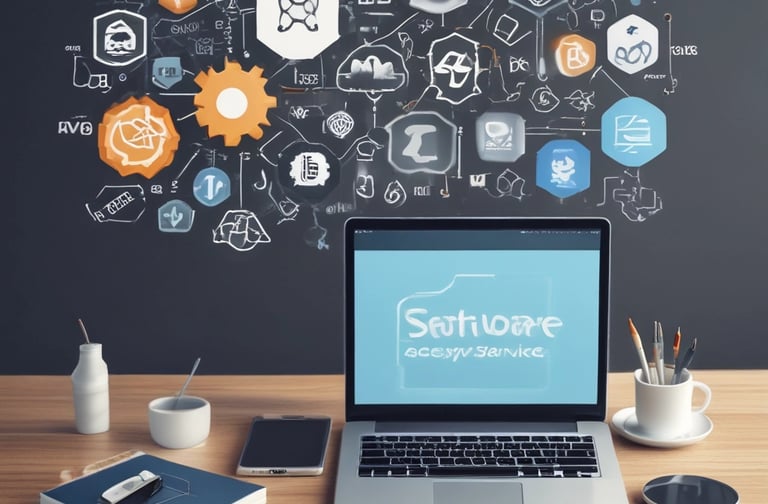 person sitting while using laptop computer and green stethoscope near