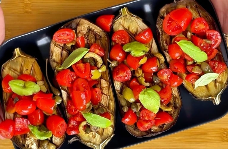Garnish with fresh basil leaves and enjoy