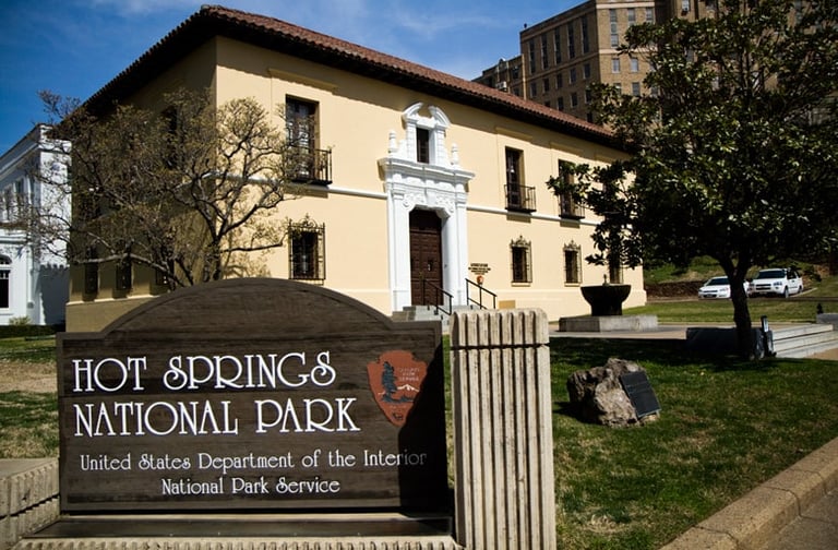 Porta potty Hot Springs