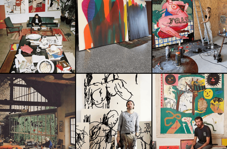 revolver_artgallery (@revolver_artgallery) é um espaço californiano que mistura ousadia e elegância,