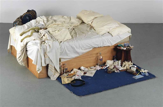 "My Bed" (1998) de Tracey Emin