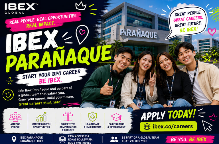 indeed job hiring paranaque jobstreet job hiring paranaque ibex Ibex Parañaque alorica alabang alori