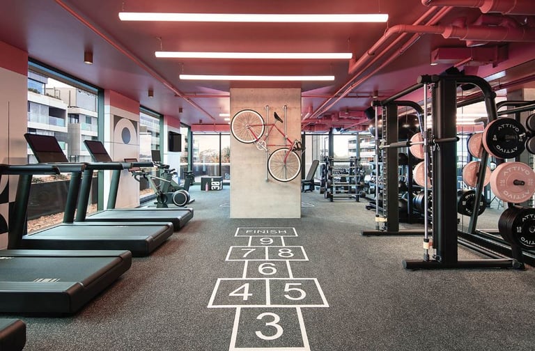 luxury gym design