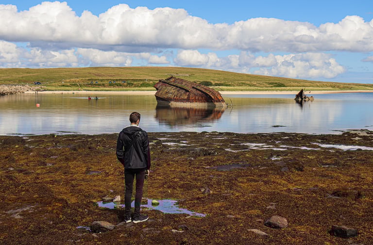 Weddell bay Orkney