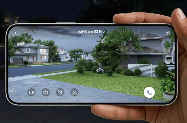 live caméra application eufy