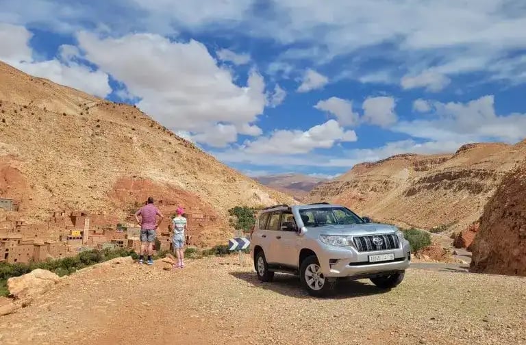 Book a Private Driver in Morocco – 4x4 Car with Driver for Stress-Free Travel