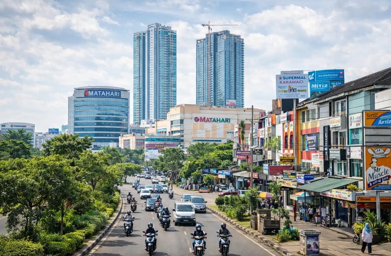 ilustrasi kawasan kelapa dua