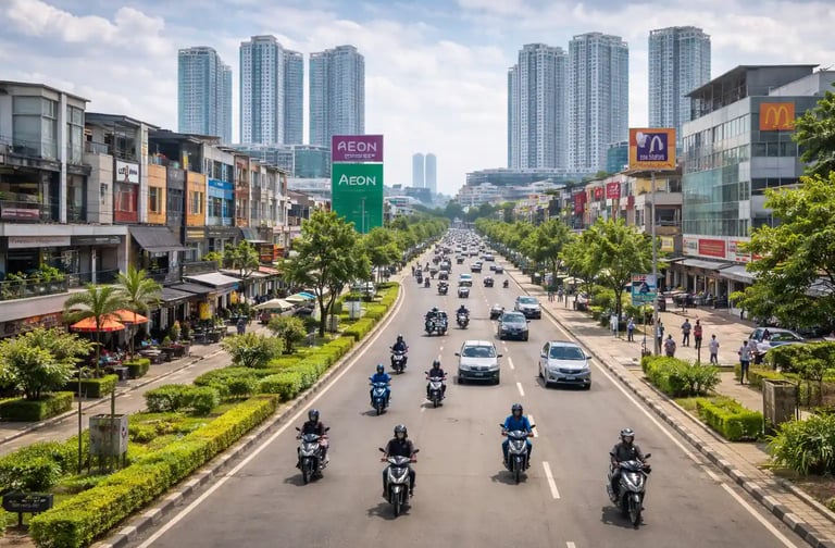 ilustrasi kawasan pagedangan