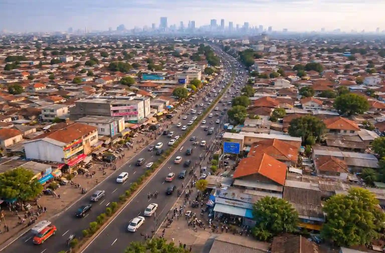 ilustrasi kawasan karang tengah