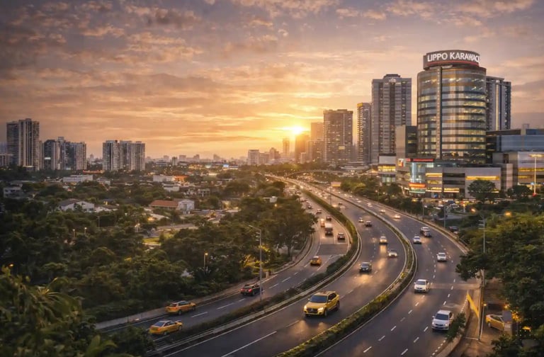 ilustrasi kawasan karawaci