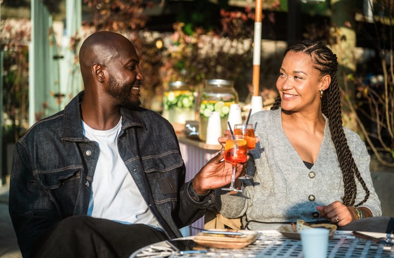 Spritz sur la terrasse la Provençale 2.0