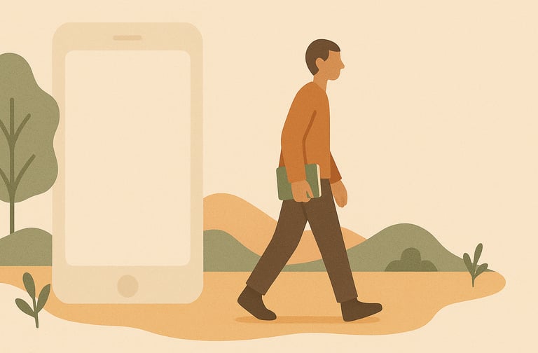 Ejercicio práctico de pensamiento propio: escribir lejos de pantallas