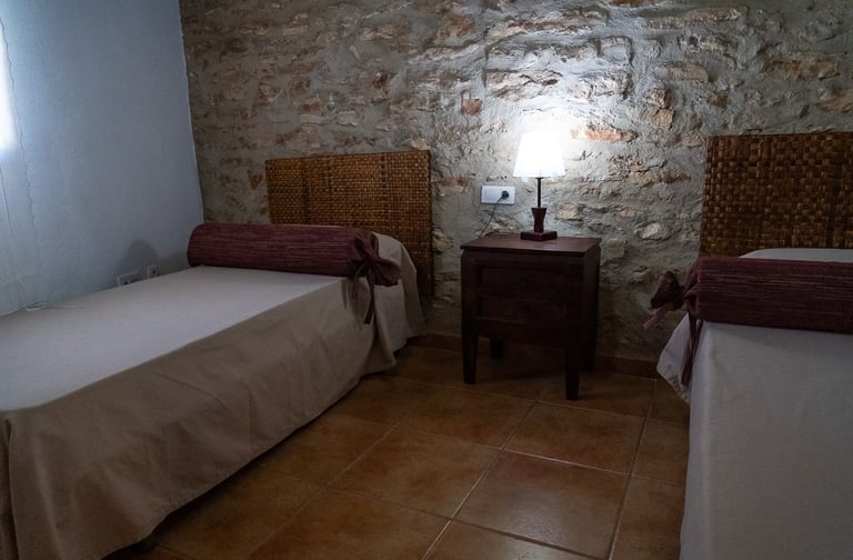 Habitación doble en la segunda planta de Carmens Rural, Sant Jordi