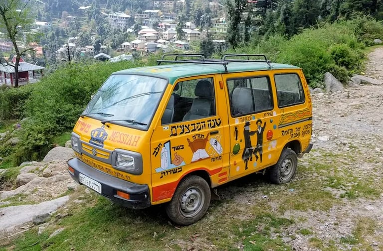 Dharamkot village reflecting Israeli culture Mini israel of India.