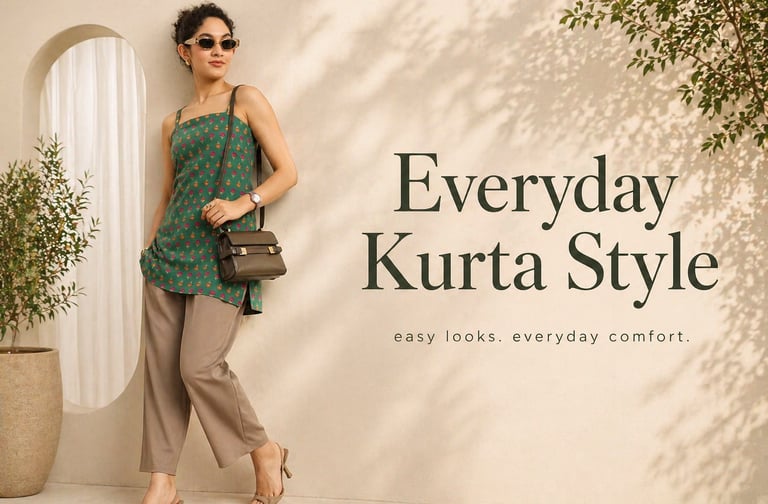every day kurtas style at tryshopy