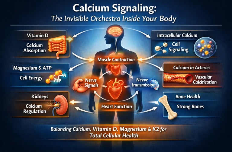 The Calcium Signaling Network: Why Calcium, Magnesium, and Vitamin D Must Work Together