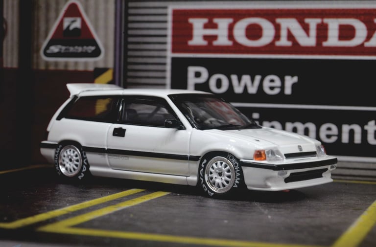1:64 SI E-AT Civic, , Integra Type R, Accord Type R & Spoon EK 9 Type R