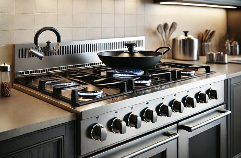 Gas stove conversion process