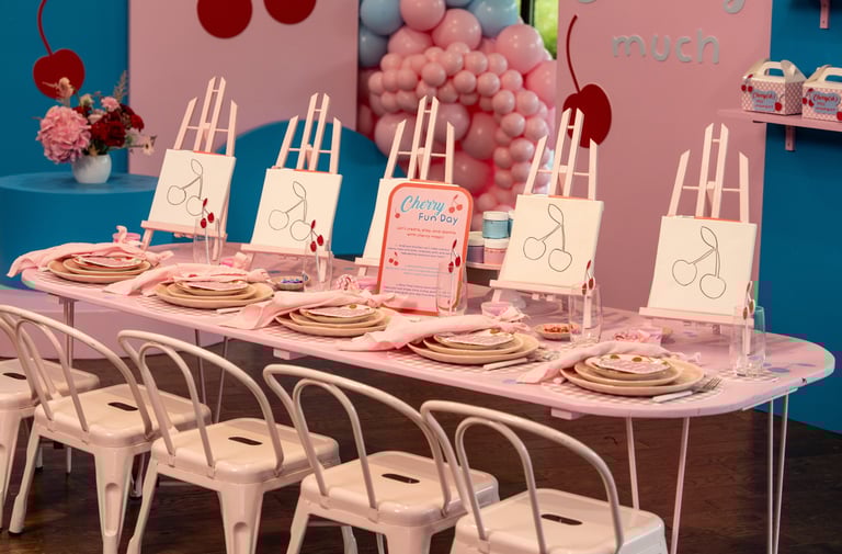 Décoration espace enfants AMA Event Saint-Étienne