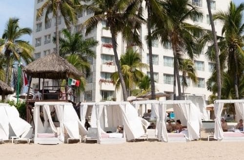 fachada hotel emporio ixtapa - ofertas en ixtapa todo incluido