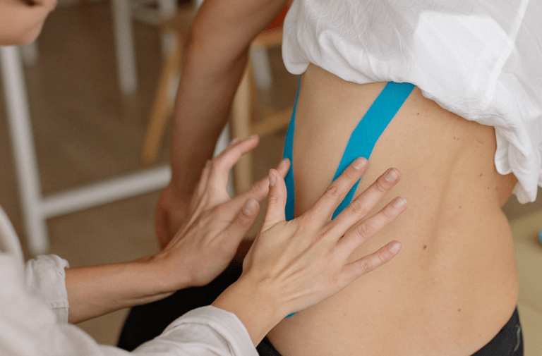 Muscle and Joint Support with Kinesiology Taping at Home