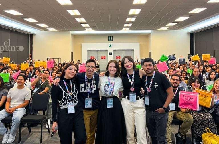 Invitados de El Punto 2024 en FIL Guadalajara: Giovanny, Charlajo, Annie, Diego y Andrea