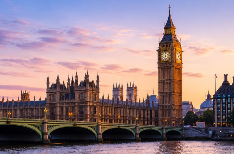 Big Ben and the Houses of Parliament in London for MuleBuy Spreadsheet UK buyers