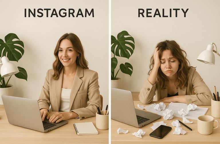 Instagram vs Reality