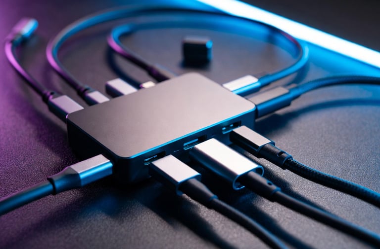 Hub USB-C: a central de conexões obrigatória para 2026.