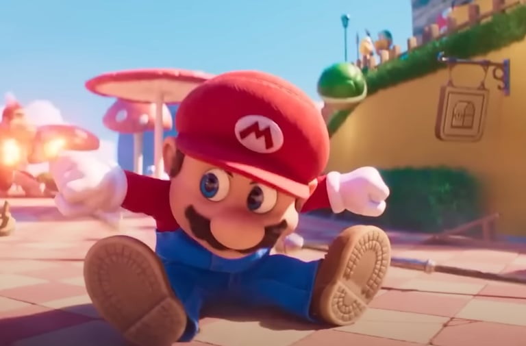 Mario Movie Mario Ground Pound