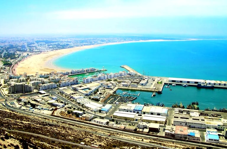 compagnie d'exportation de poisson congelé baser a agadir et dakhla, maroc.