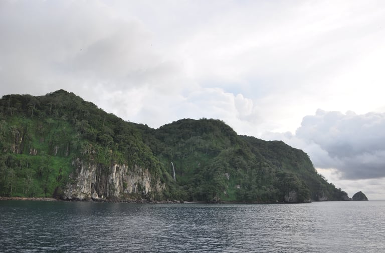 Scuba Diving with sharks at Cocos Islands, Costa Rica
