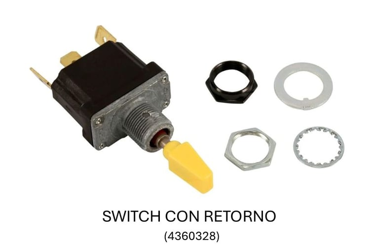 Switch con retorno número de parte 4360328