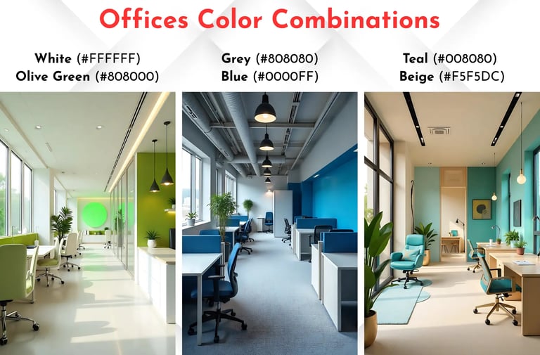 Best Office Color Combinations