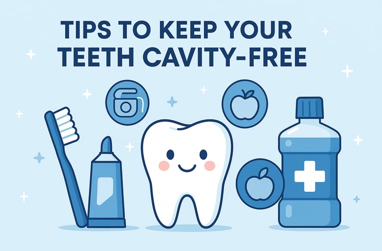 simple tips to keep teeth cavity free and teeth decay