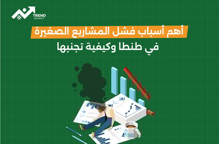 أهم أسباب فشل المشاريع الصغيرة في طنطا وكيفية تجنبها