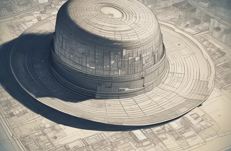 a man riding a skateboard down a street next to tall buildings