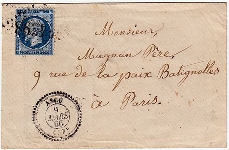 Losange Gros Chiffres 4598 et type 22.