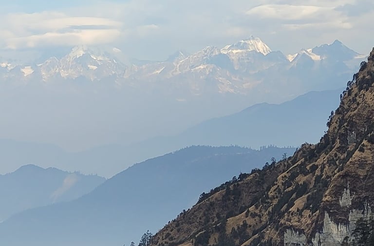 hiking, trekking, nepal, himalayas, sailung, kalinchowk, temple, shailung, kathmandu, nature