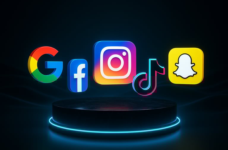 reseaux sociaux publicité ads