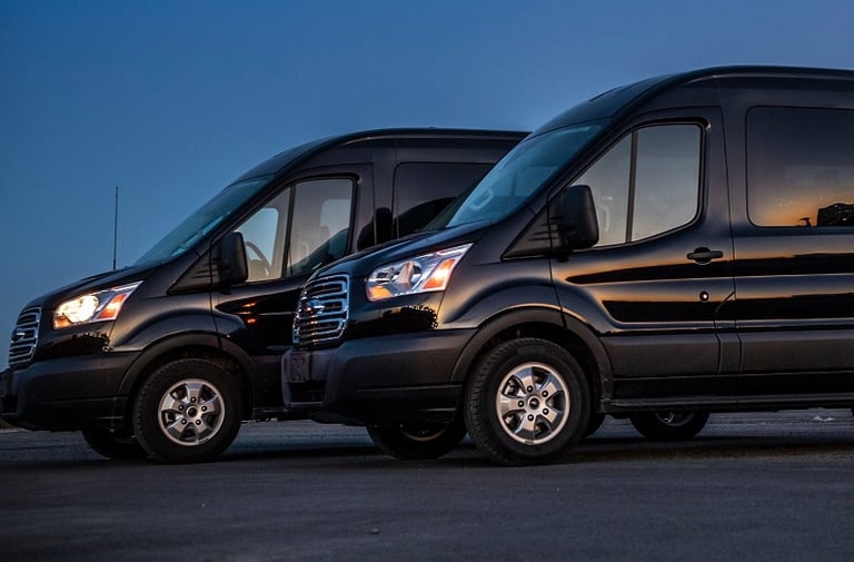 Crew transportation in Al Ula, Saudi Arabia.