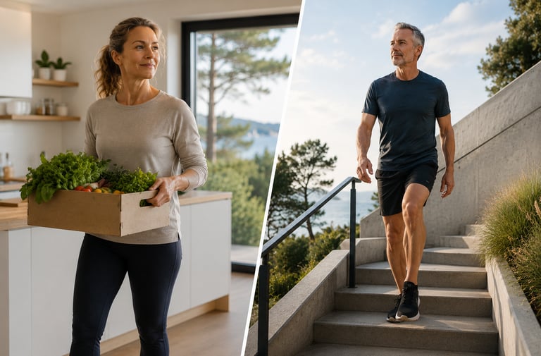 Une bonne ceinture abdominale permet l'aisance dans les gestes du quotidien et la posture.