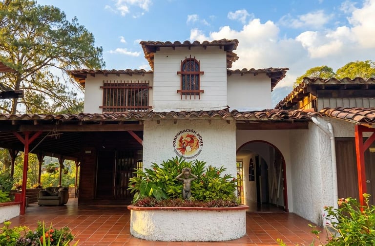 Casa para internos con naturaleza piscina buen ambiente sede en copacabana