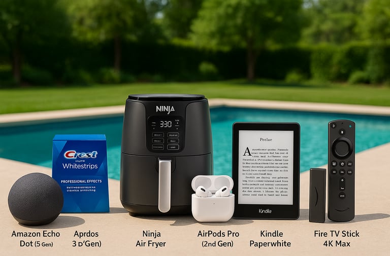 Best Amazon products 2025 by the pool – top 6 picks